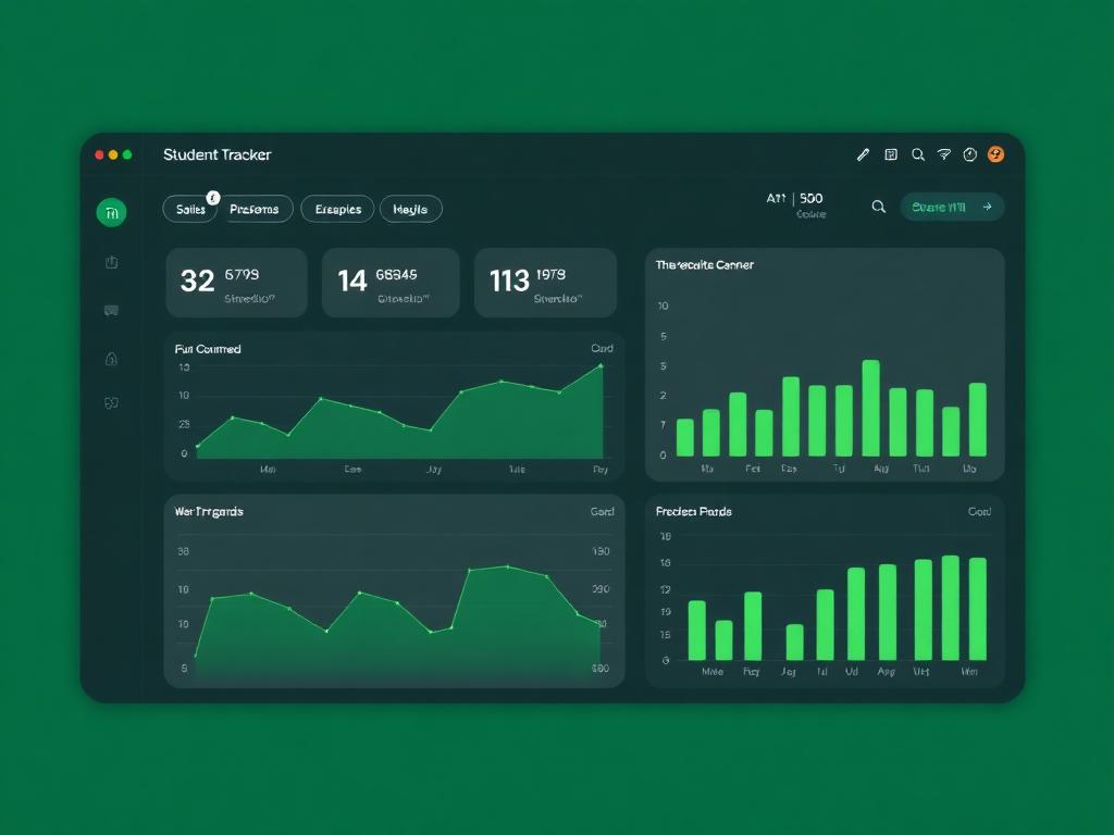 Student Performance Tracker app preview
